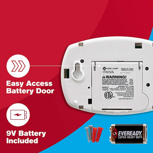 Carbon Monoxide Alarm (2-Pack)